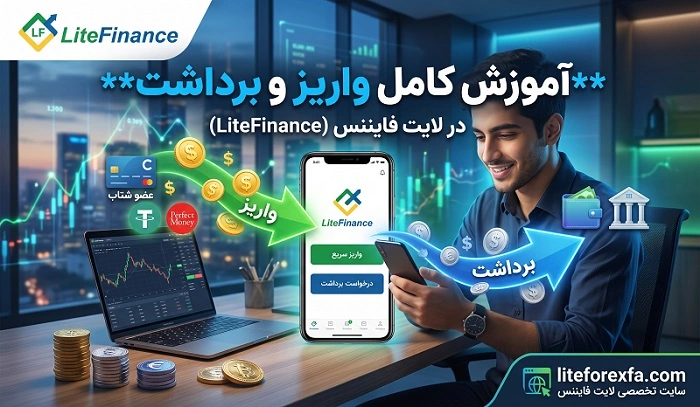 واریز و برداشت لایت فایننس