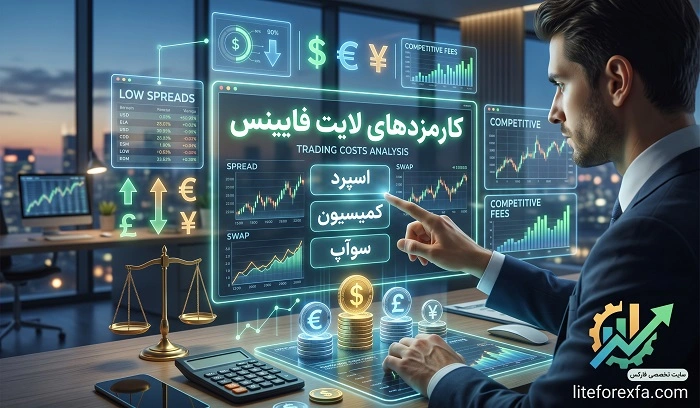 کارمزد بروکر لایت فایننس