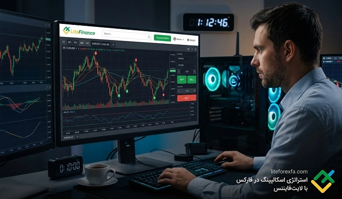 استراتژی اسکالپینگ در فارکس با لایت فایننس