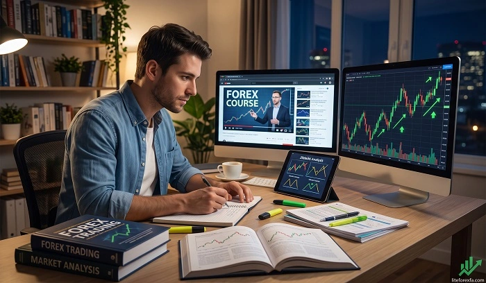 نقش آموزش در موفقیت در بازار فارکس