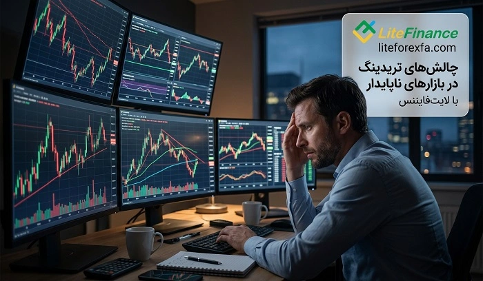 چالش‌های تریدینگ در بازارهای ناپایدار با لایت فایننس