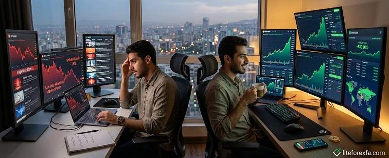  مزایا و معایب ترید با کریپتوکارنسی‌ها در لایت فارکس