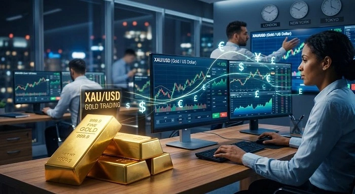 معاملات طلا در بازارهای مالی (فارکس)