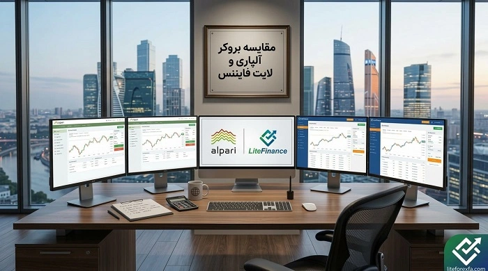 مقایسه بروکر آلپاری و لایت فایننس