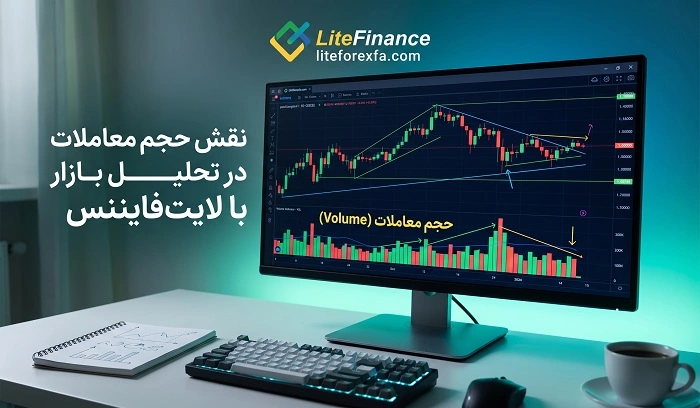 بررسی نقش حجم معاملات در تحلیل بازار با لایت فایننس