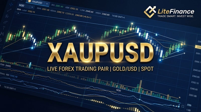 اضافه شدن XAUPUSD به لایت فایننس